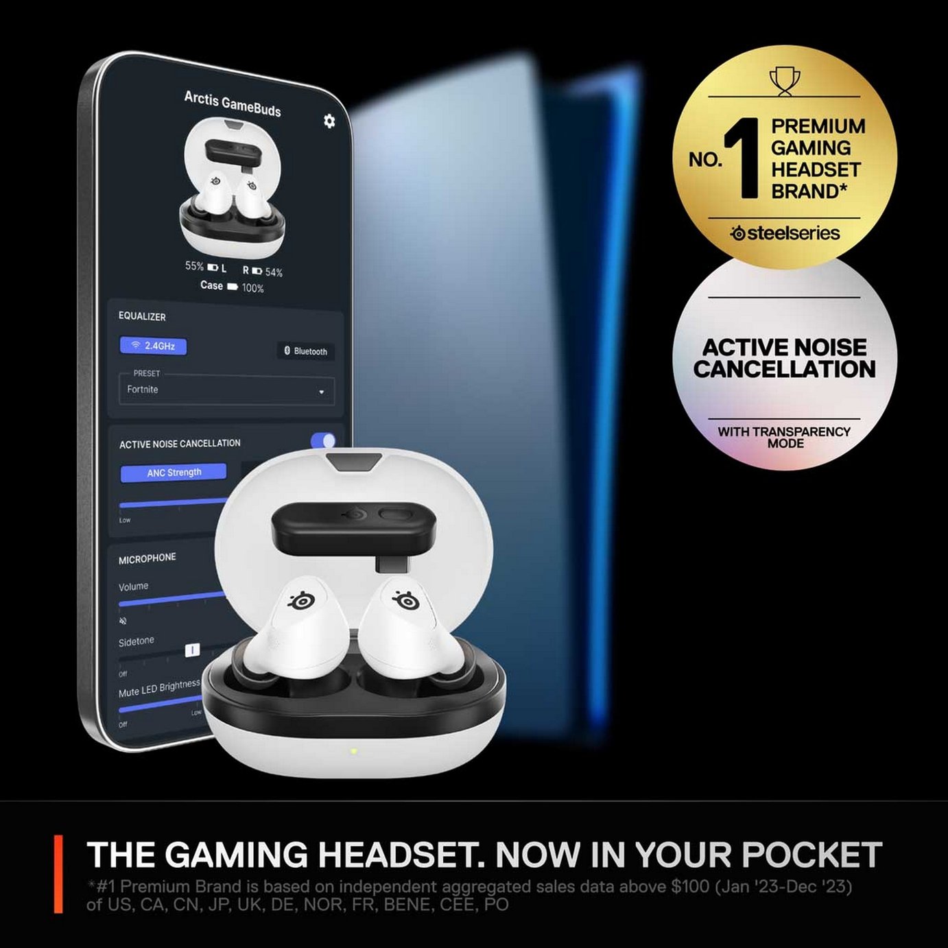Buy SteelSeries Arctis Wireless GameBuds For PS5 - White | Pre