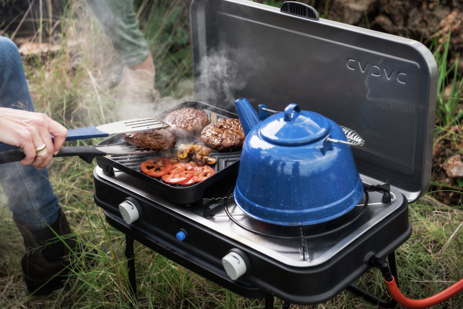 Cadac 2 Cook 2 Pro Deluxe QR Gas BBQ Stove