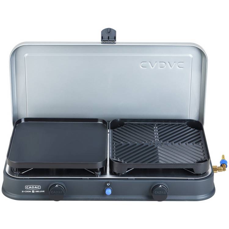 Cadac 2 Cook 2 Pro Deluxe QR Gas BBQ Stove 0