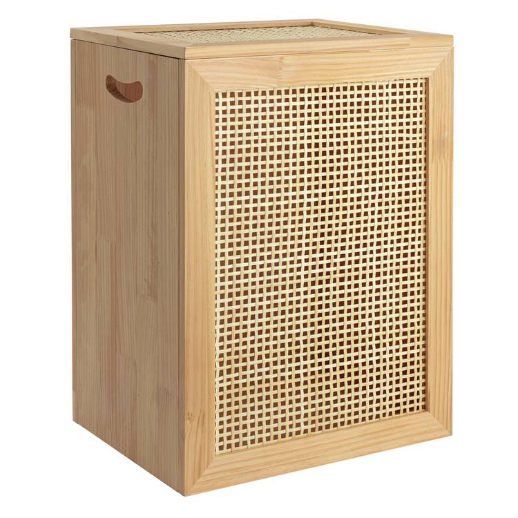 Buy Habitat Bamboo Laundry Bin Natural Laundry baskets Habitat