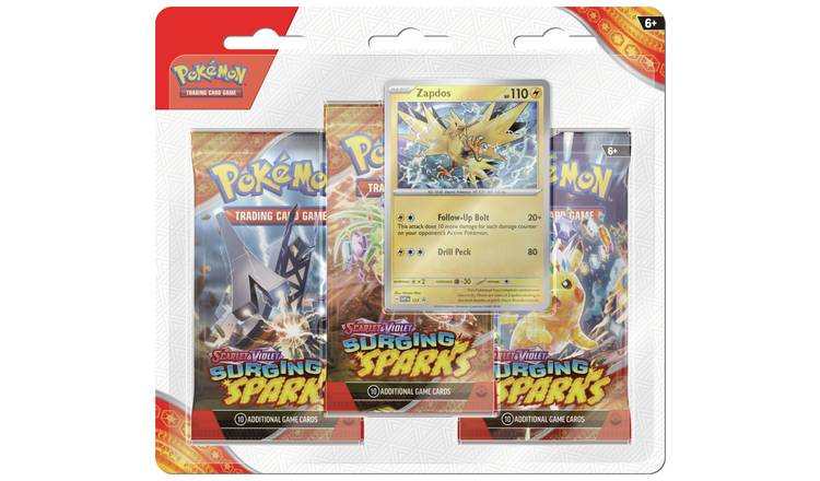 Pokemon TCG Scarlet and Violet 8 Cards-Pack of 3