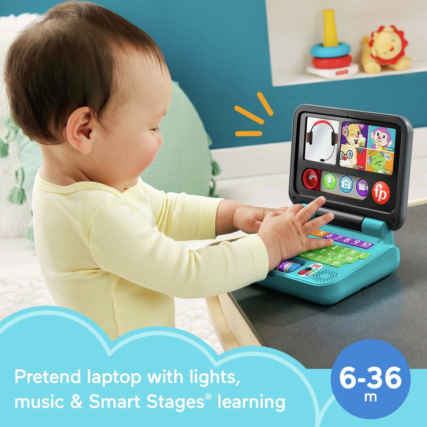 argos toy laptop