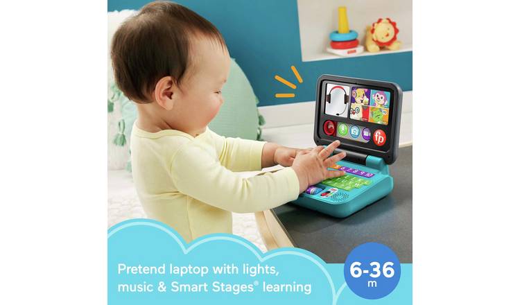 Fisher Price - Laugh, Learn, Grow & Play Little Chatter Telephone with  Ringing Sounds