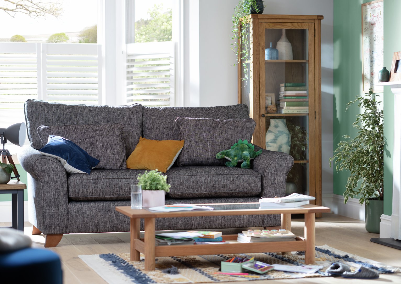 Argos Home Gracie 3 Seater Fabric Sofa Review