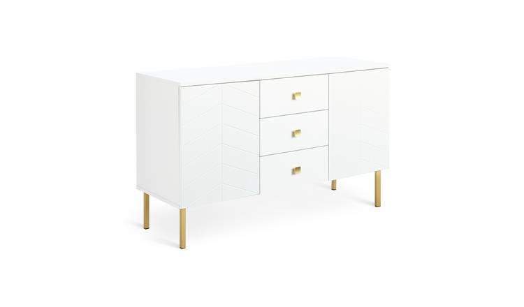 Argos Home Kyler 2 Door 3 Drawer Sideboard - White