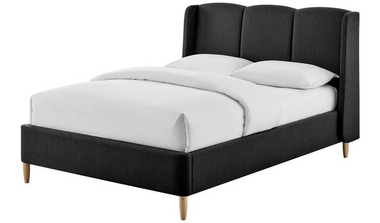 Habitat Walsh Kingsize Bed Frame - Charcoal