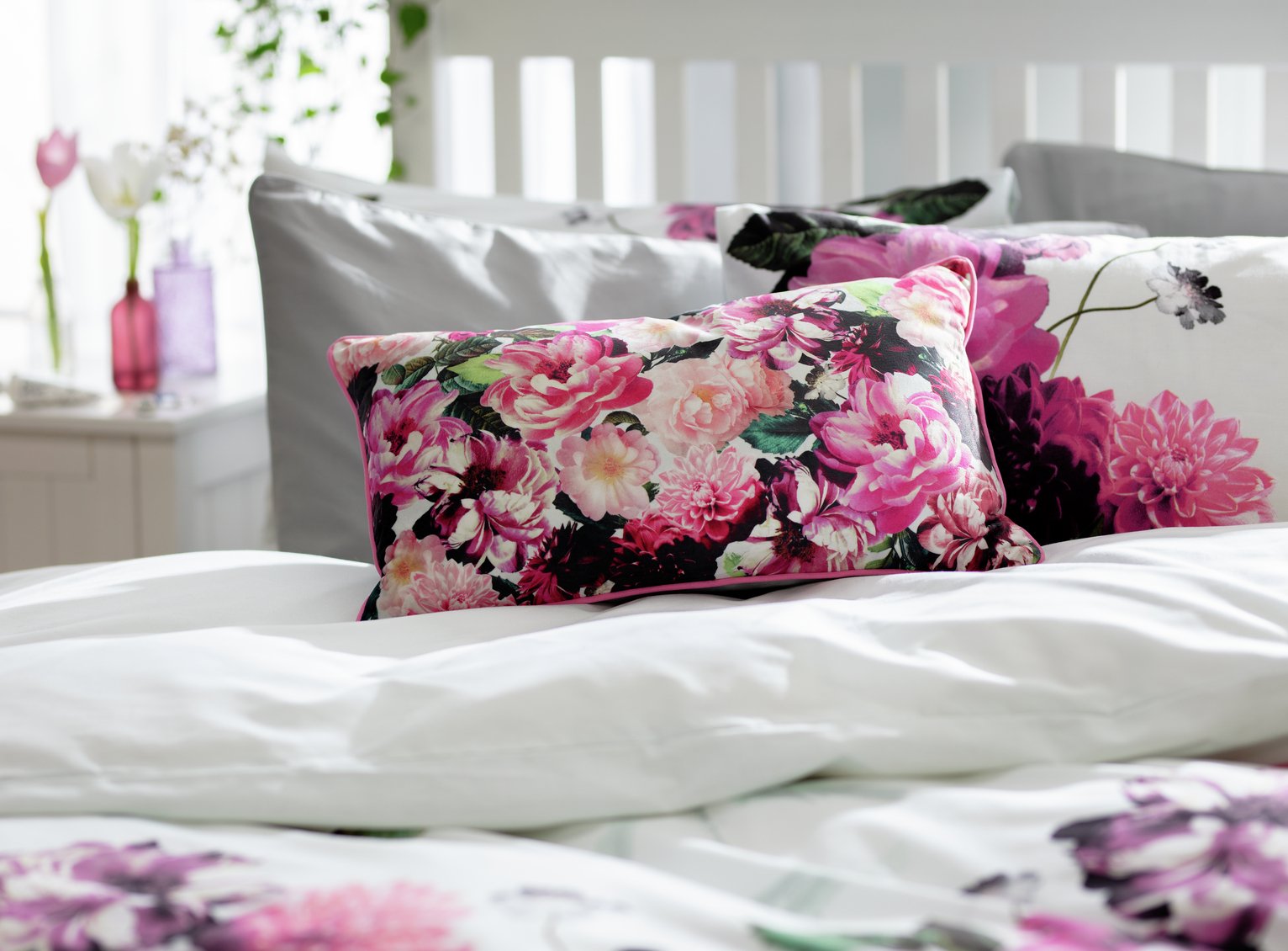 Argos Home Peony Cushion Review