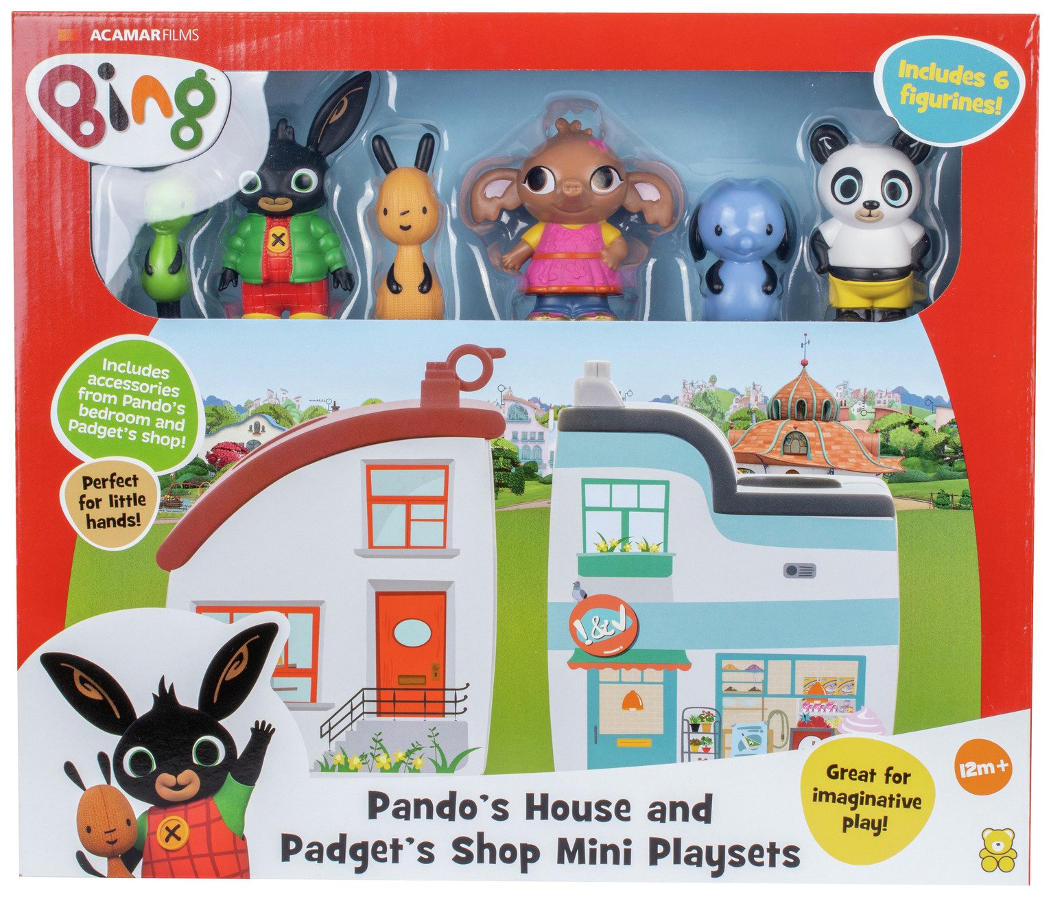 Bing Mini House Playset Twin Pack with Figures