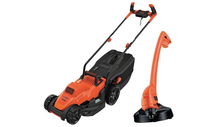 Buy Black Decker 34cm Corded Rotary Lawnmower 1400W