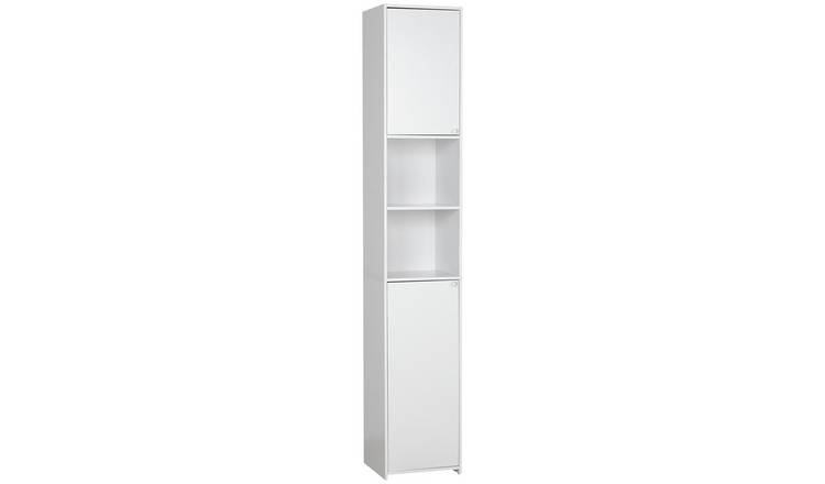 White storage on sale cabinet argos