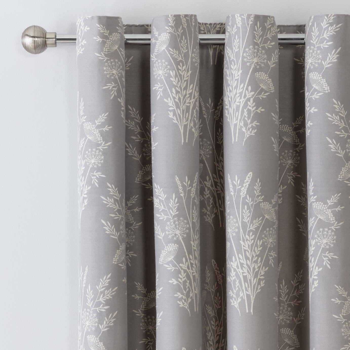 Argos Home Floral Jacquard Lined Eyelet Curtains Review