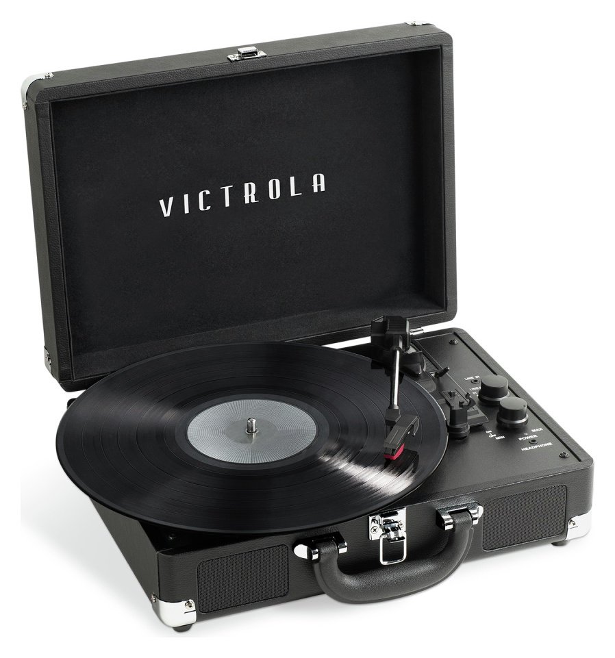 Victrola Journey   Record Player - Black