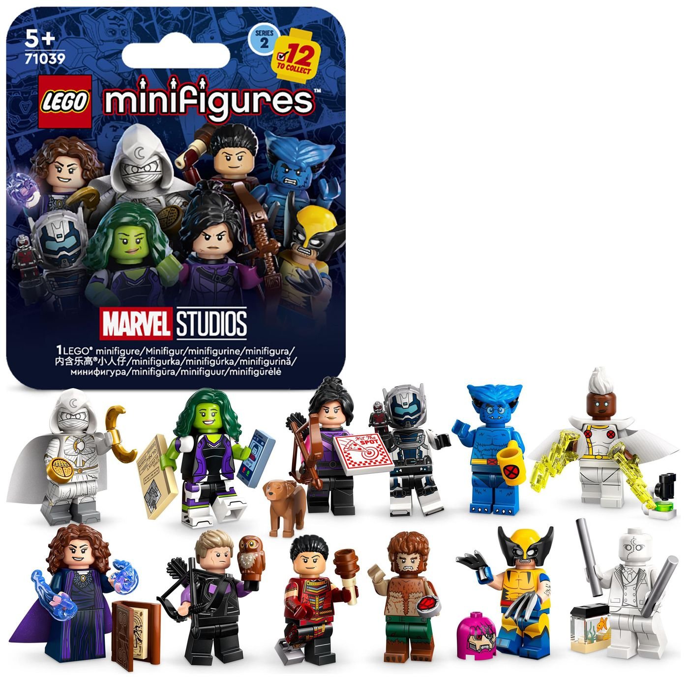 LEGO Minifigures Marvel Series 2 - 1 of 12 Characters 71039