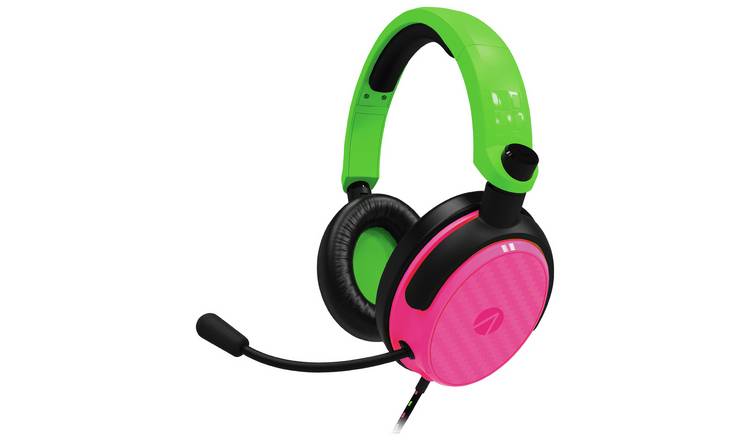 STEALTH C6-100 Gaming Headset Xbox, PS, Switch - Green/Pink
