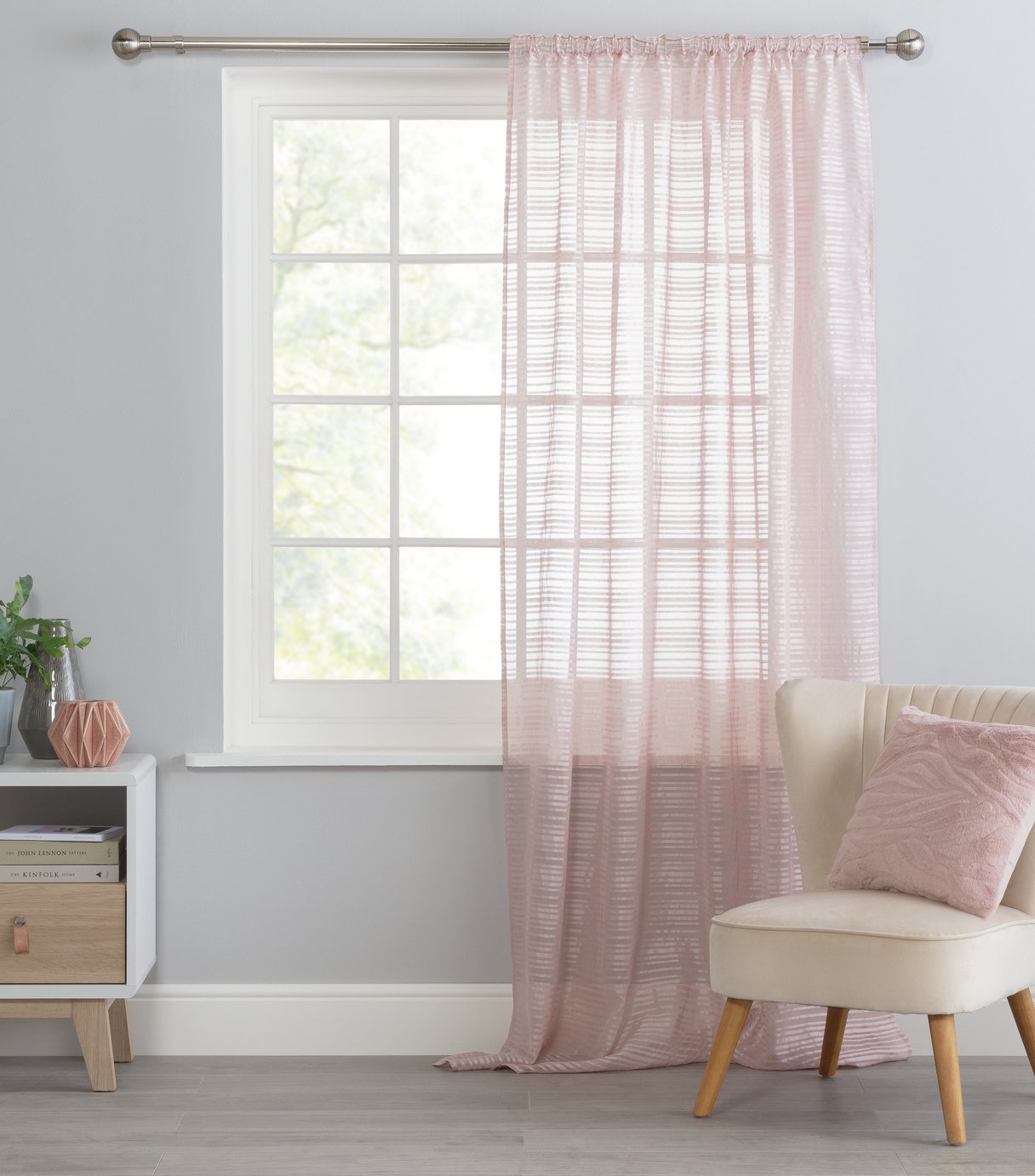 Argos Home Textured Voile Curtain Panel Review