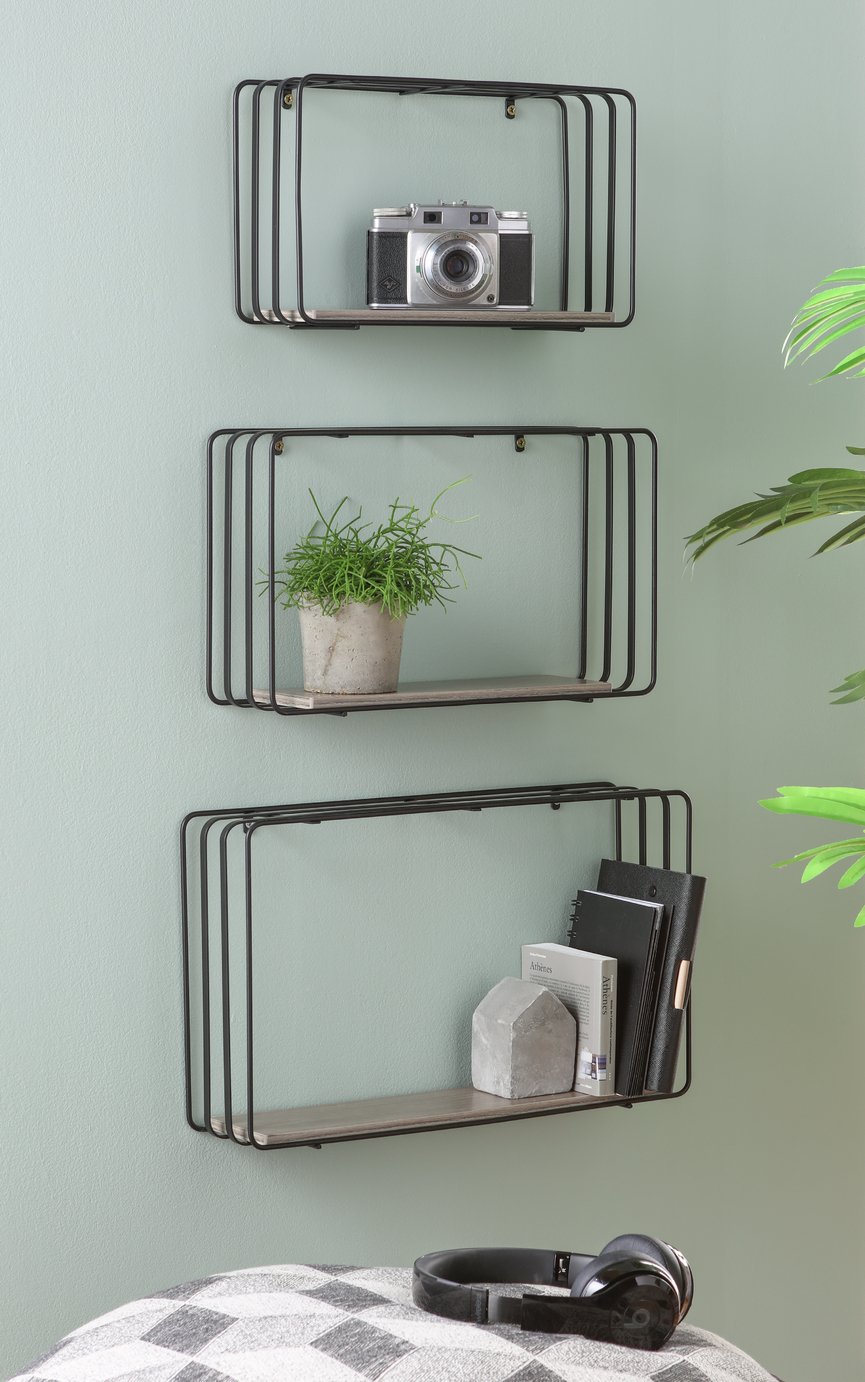 Argos Home Loft Set of 3 Decorative Shelves Review