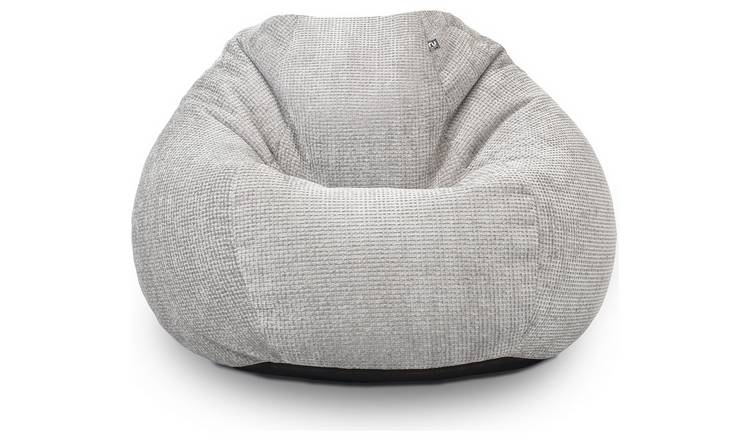 rucomfy Kids Slouch Bean Bag - Light Grey