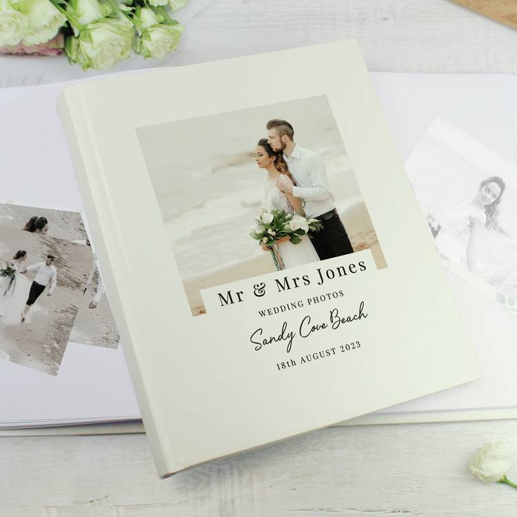 Personalised Message Traditional Photo Album 0