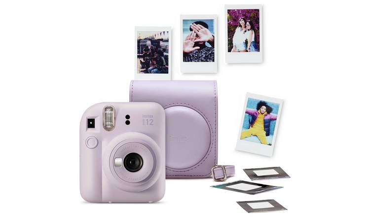 Instax Mini 12 Instant Camera Bundle - Lilac