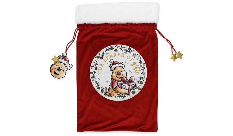 Disney Winnie The Pooh Christmas Present Sack