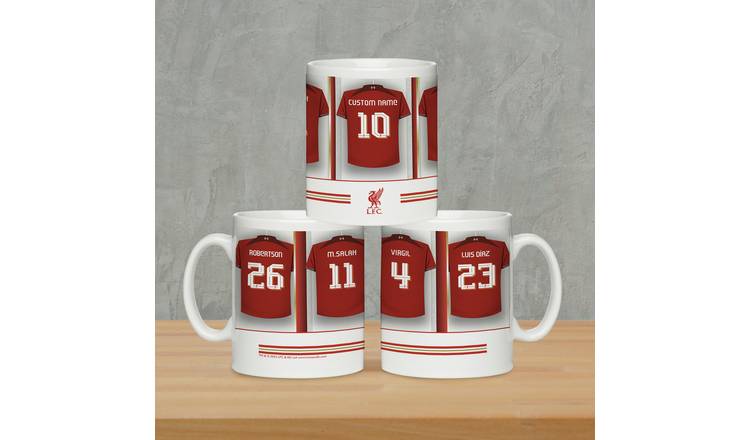 Personalised Message Liverpool FC Dressing Room Mug