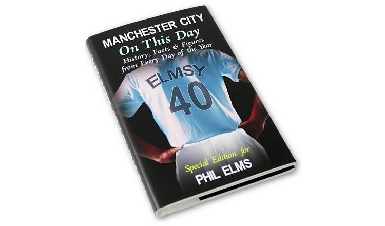 Personalised Message Manchester City Book