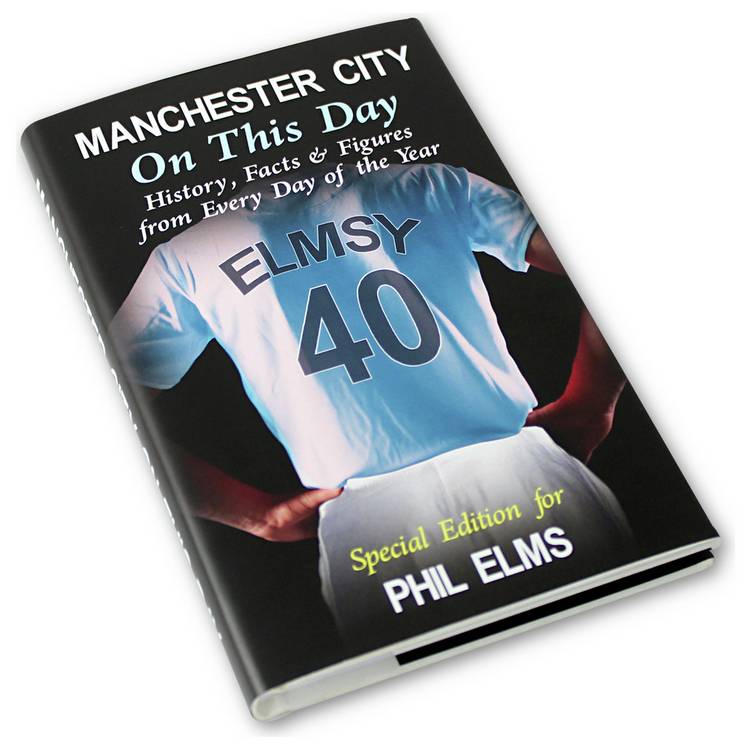 Personalised Message Manchester City Book 0