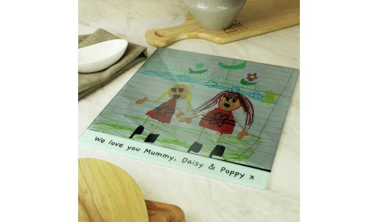 Personalised Message Childrens Chopping Board