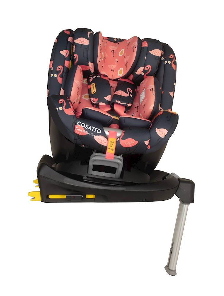 Cosatto Come & Go i-Size Rotate Pretty Flamingo Car Seat