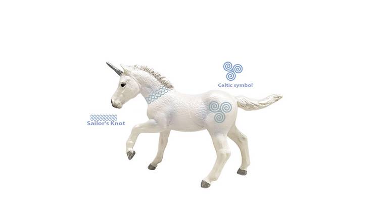 CollectA Unicorn Foal Blue - 3 Years +