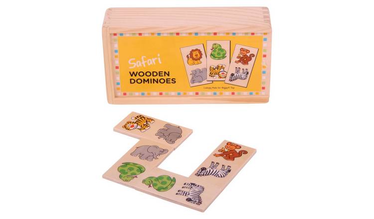 Bigjigs Toys Dominoes - Safari - 12 Months +