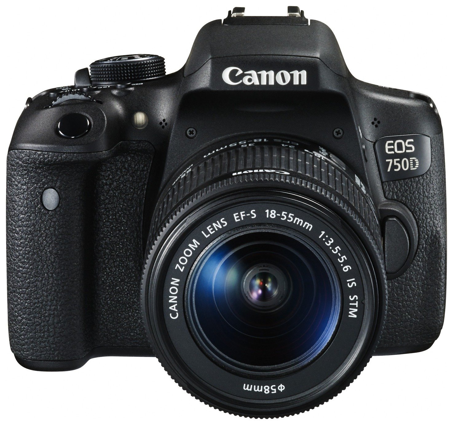 Canon EOS 750D DSLR Camera with 18-135mm STM Lens - Black