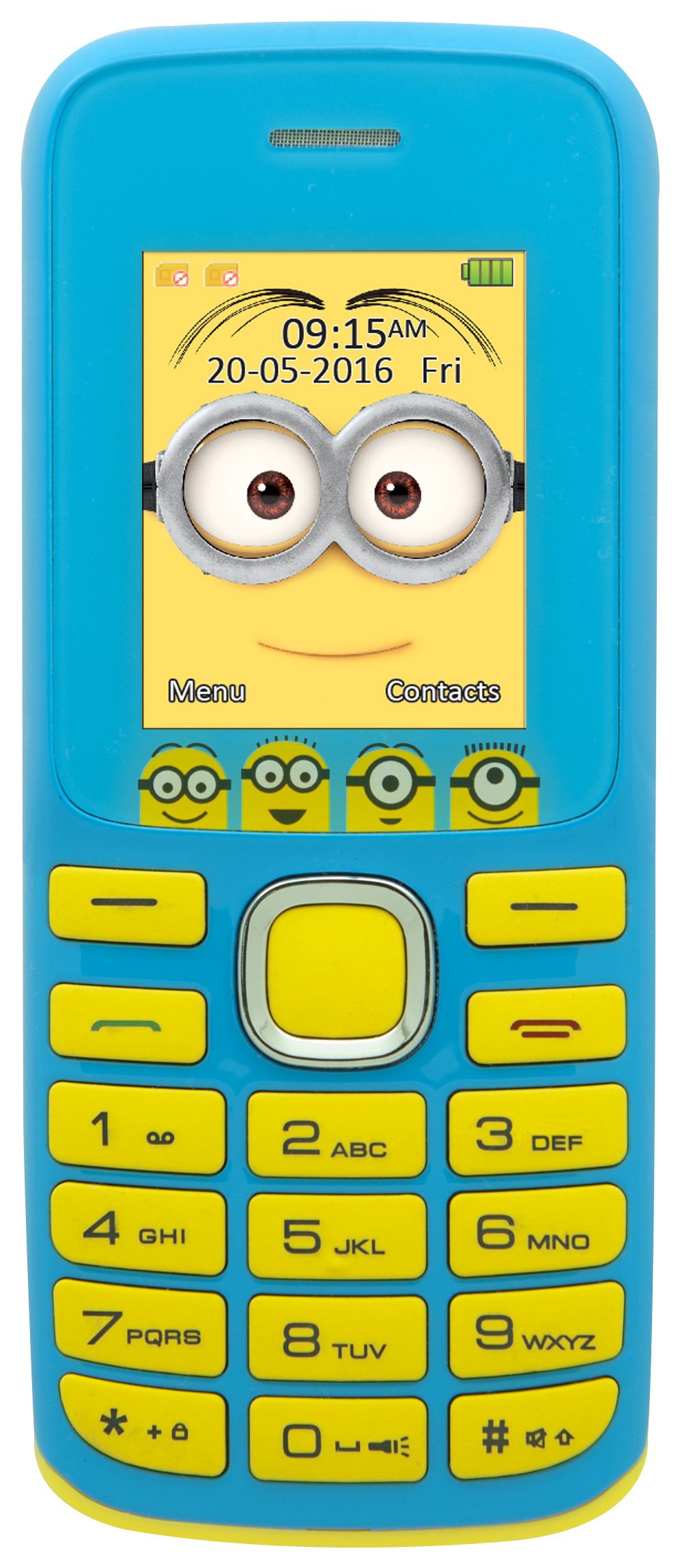 Sim Free Minions Feature Phone