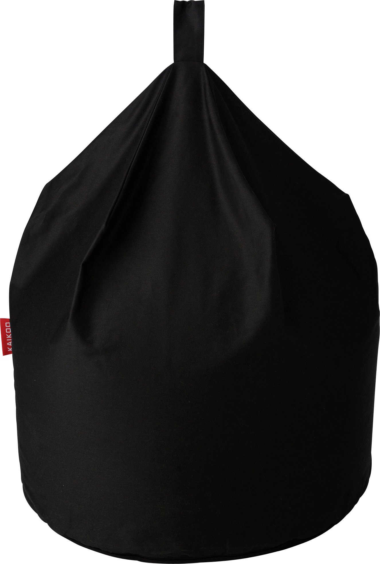 Argos Home Fabric Bean Bag - Jet Black