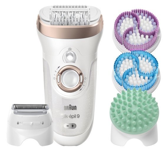 Braun Silk-epil 9 SkinSpa 9-961v  Wet/Dry Cordless Epilator