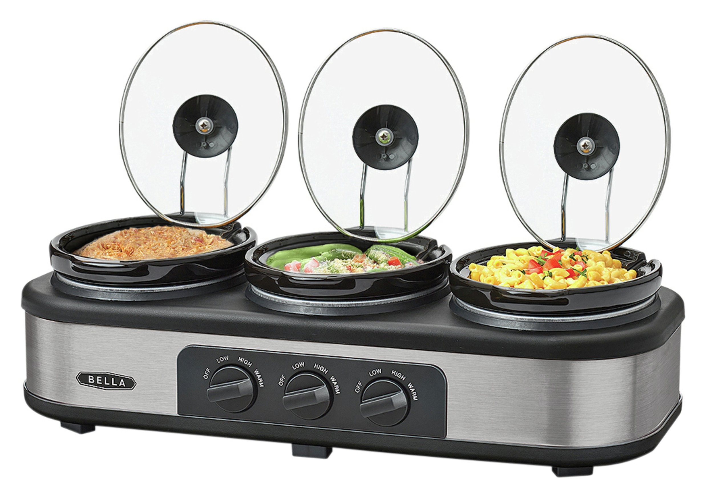 Bella Triple Slow Cooker and Warming Station Reviews