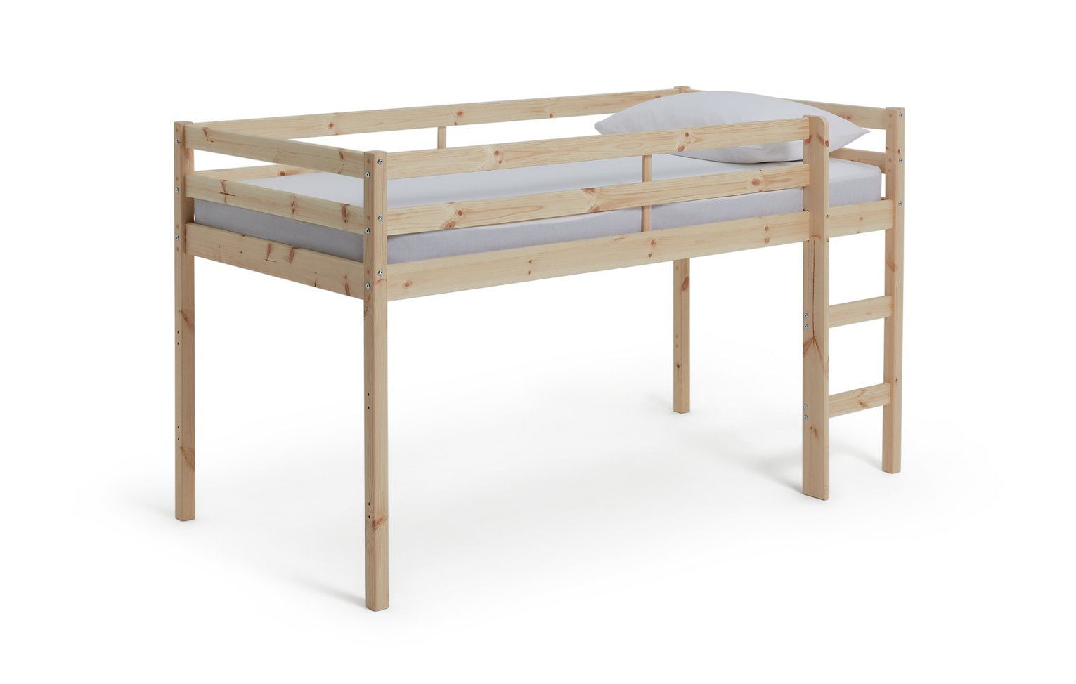 Argos Home Kaycie Mid Sleeper Single Bed Frame - Pine