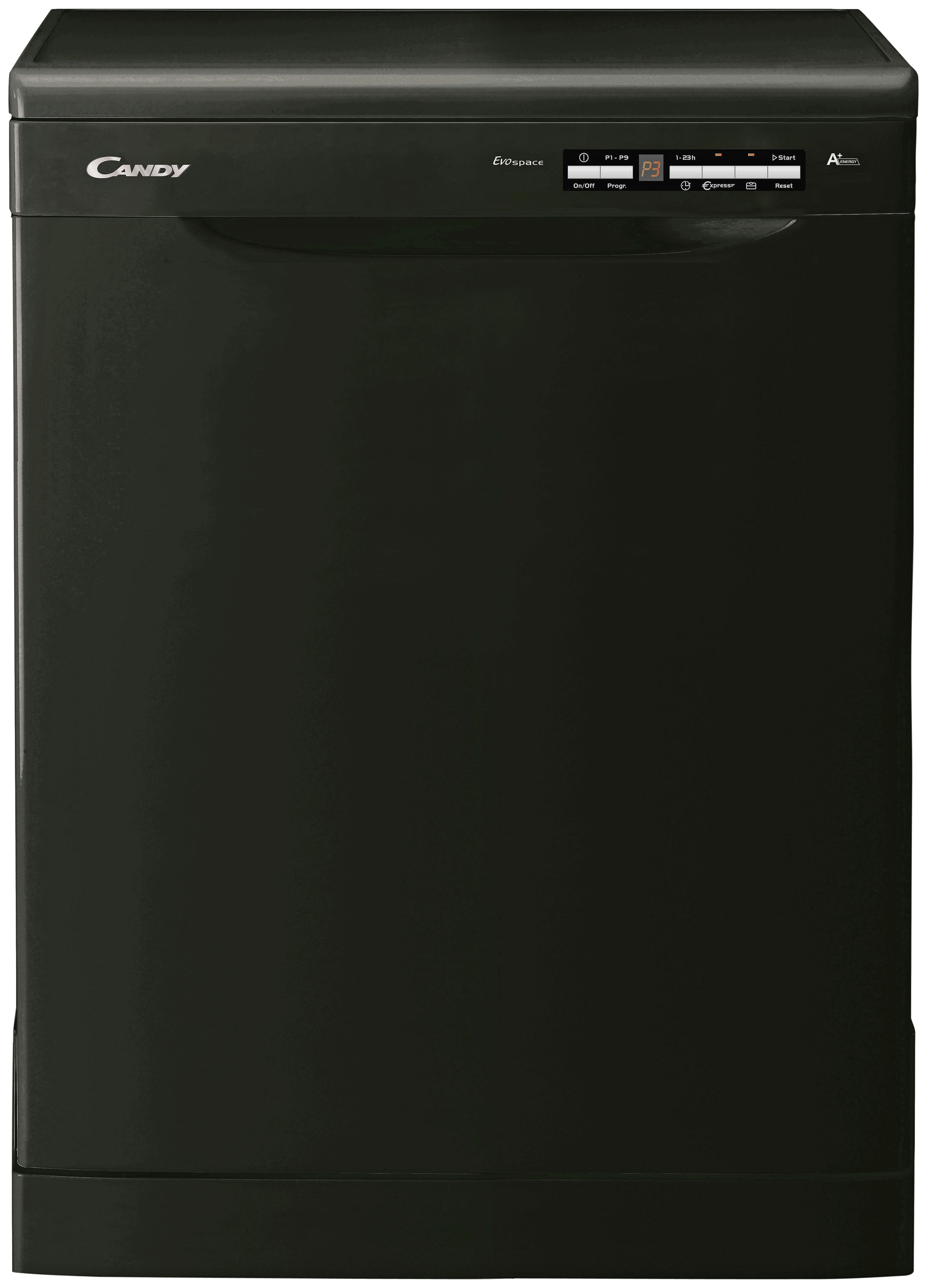 Candy CDPE6350B Full Size 15 Place Dishwasher - Black