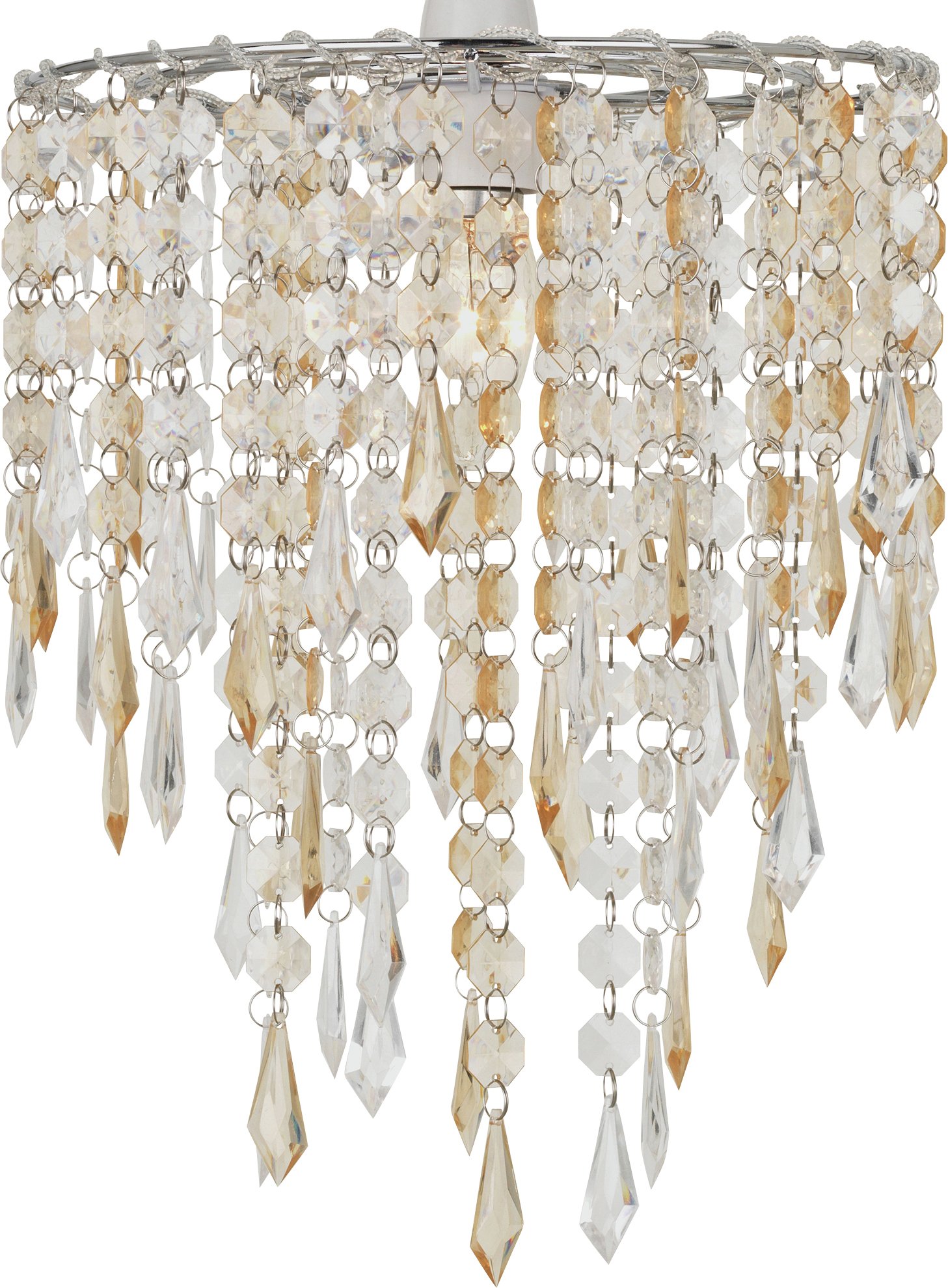 Argos Home Beaded Light Shade - Champagne