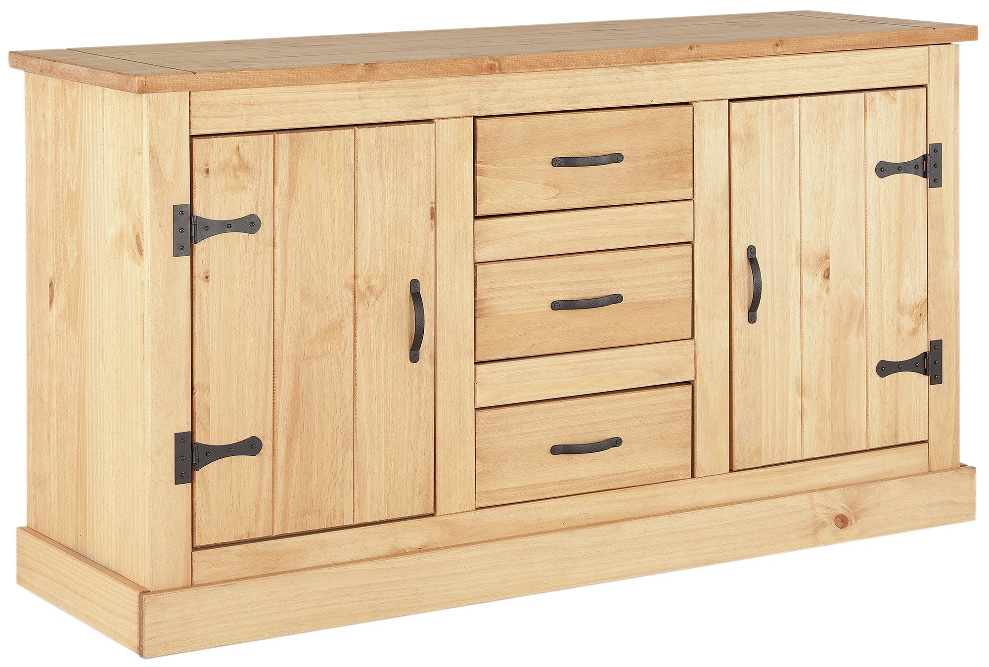 Argos Home San Diego 2 Door 3 Drawer Solid Pine Sideboard