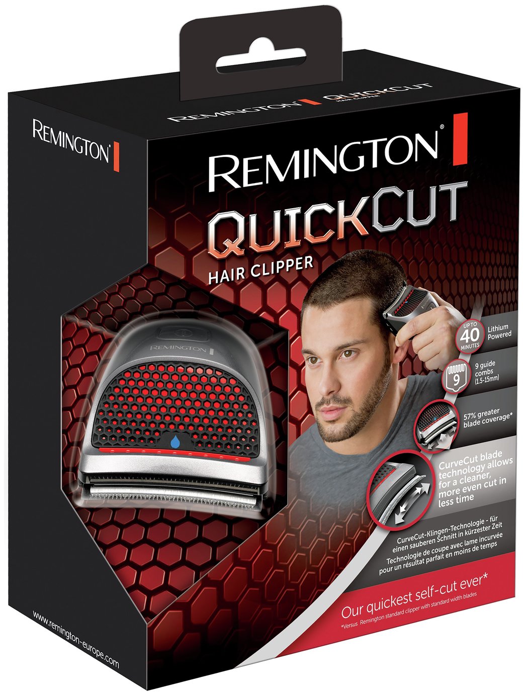 remington quick cut hair clipper hc4250 argos