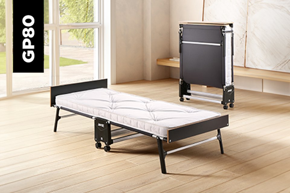 Jay-Be® Grand single folding bed with e-Pocket mattress. 