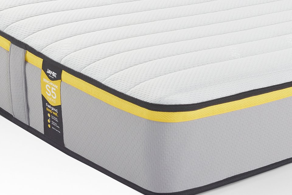 A Jay-Be® Benchmark mattress.