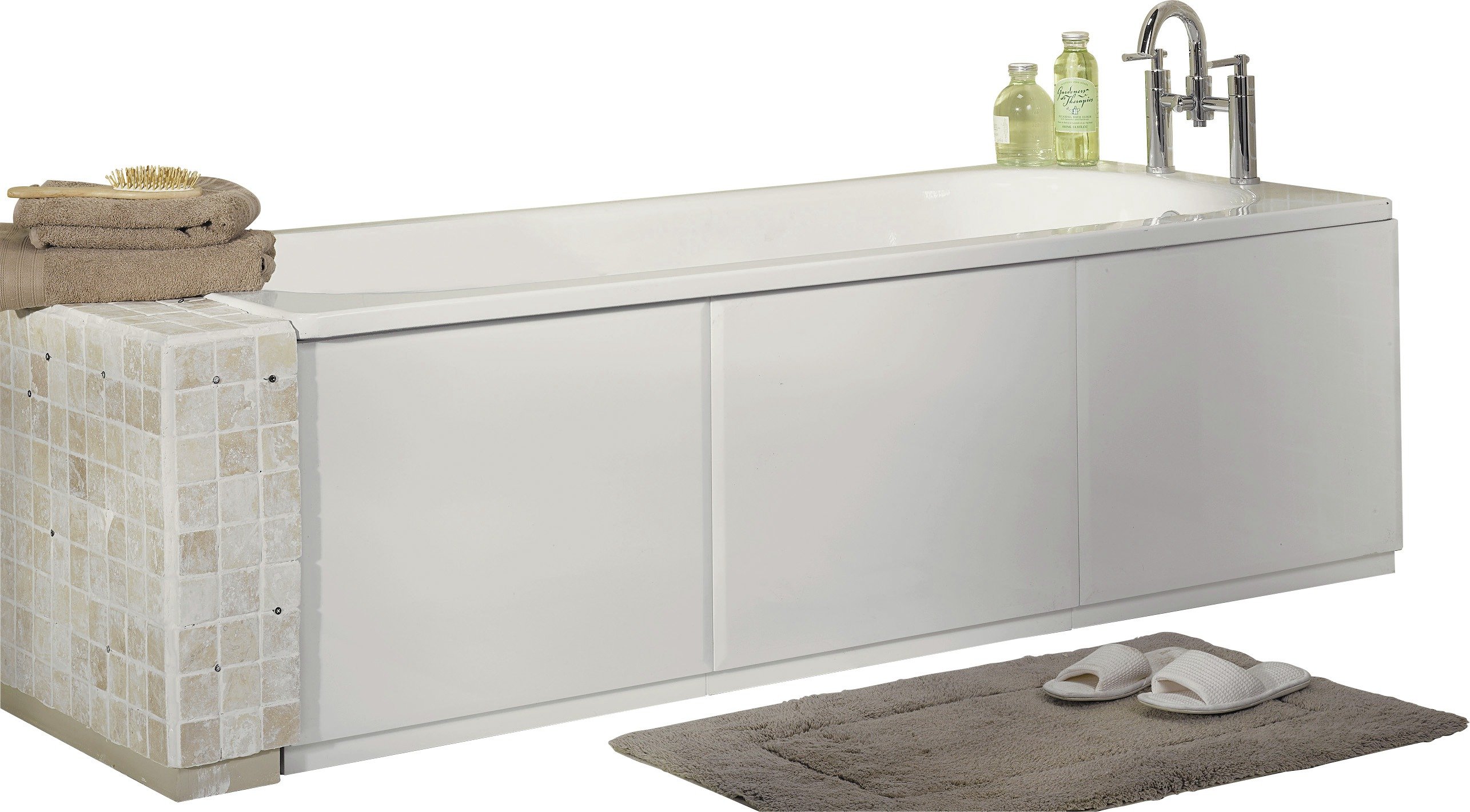 HOME White Gloss Bath Panel. Review