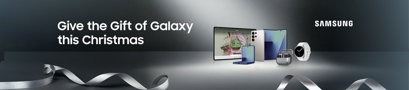 Samsung. Give the gift of Galaxy this Christmas.