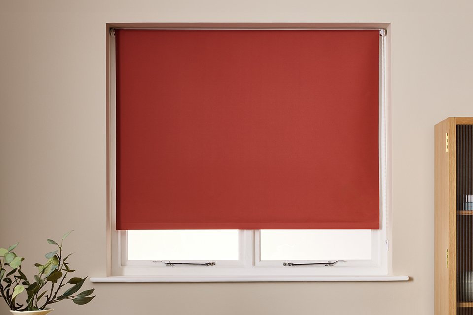 Habitat Blackout Cinnamon Roller Blind - 60cm.