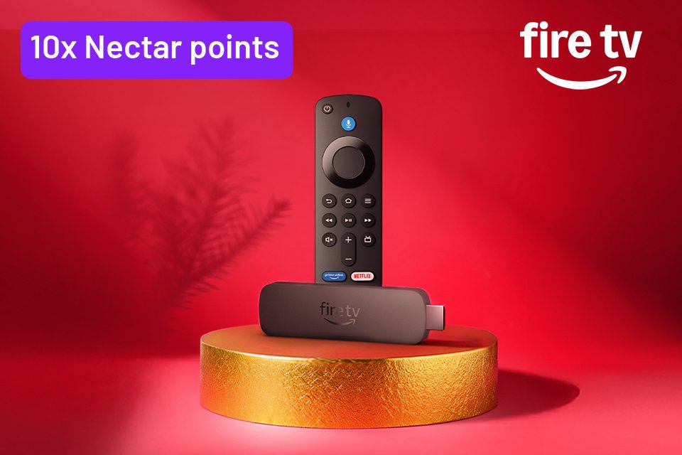 Get 10x Nectar points when you purchase any Amazon device.