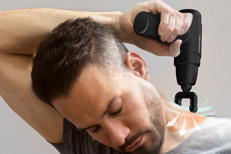 HoMedics Novo Mini Massage Gun.