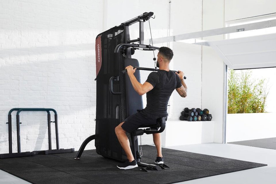 Decathlon 900 60kg Home Multi Gym Machine.