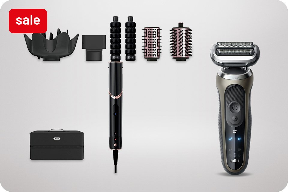 Save up to 60% on selected electrical beauty . Use codes SAVE30, SAVE50 or SAVE60 at checkout.